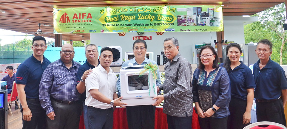 Company organises lucky draw